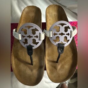 Great condition! Tory Burch Miller Cloud Cork Sandals, size 9